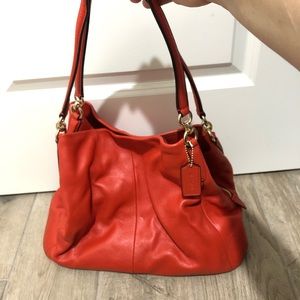 Coach large satchel bag
